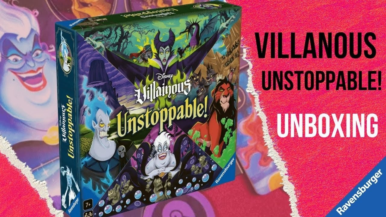 💜 DISNEY VILLAINOUS UNSTOPPABLE! Unboxing en español