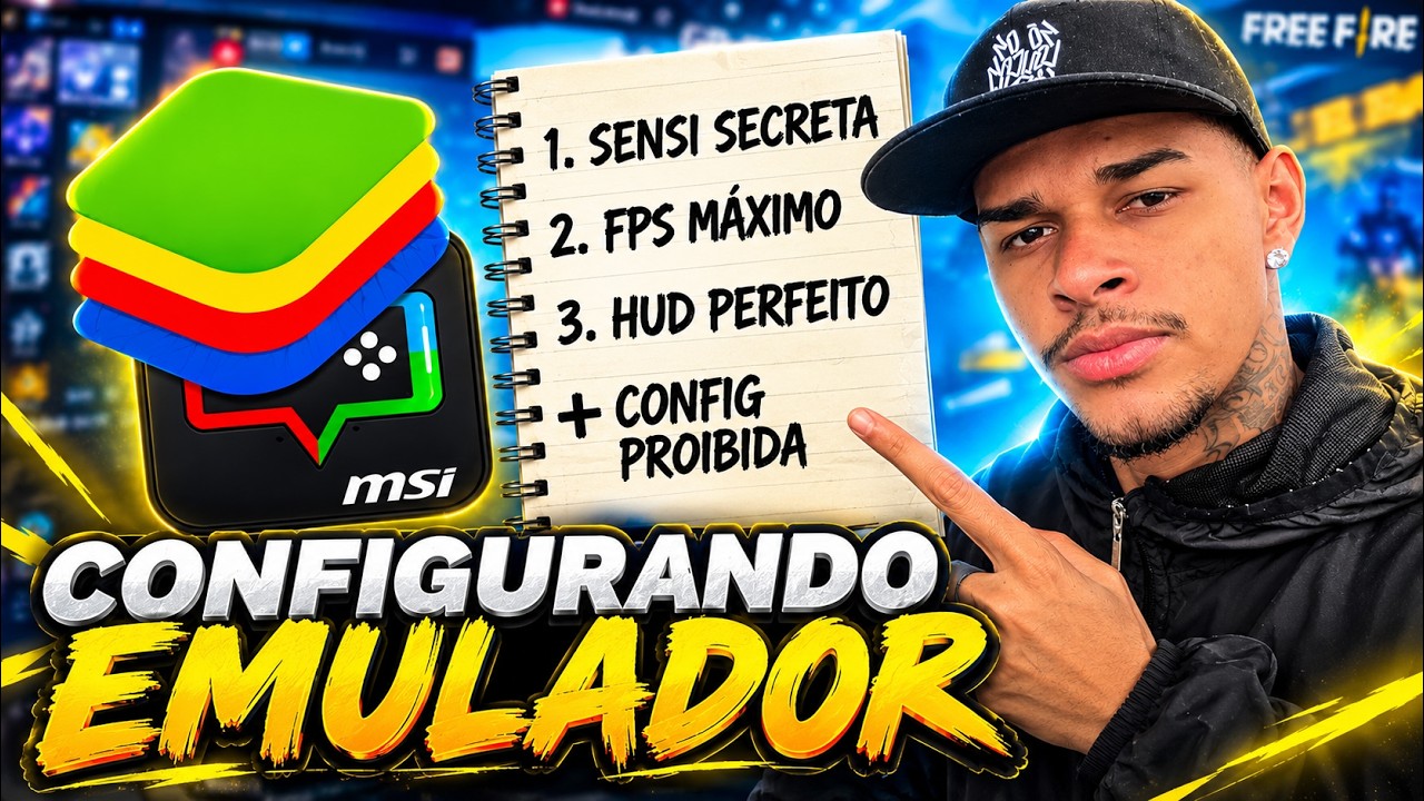 TUTORIAL COMO CONFIGURAR EMULADOR EM 2026 + V8A MSI 5.22