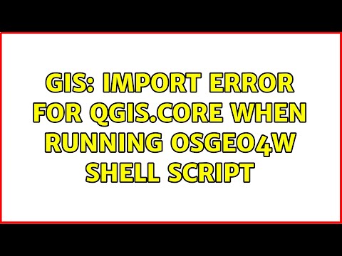 GIS: Import error