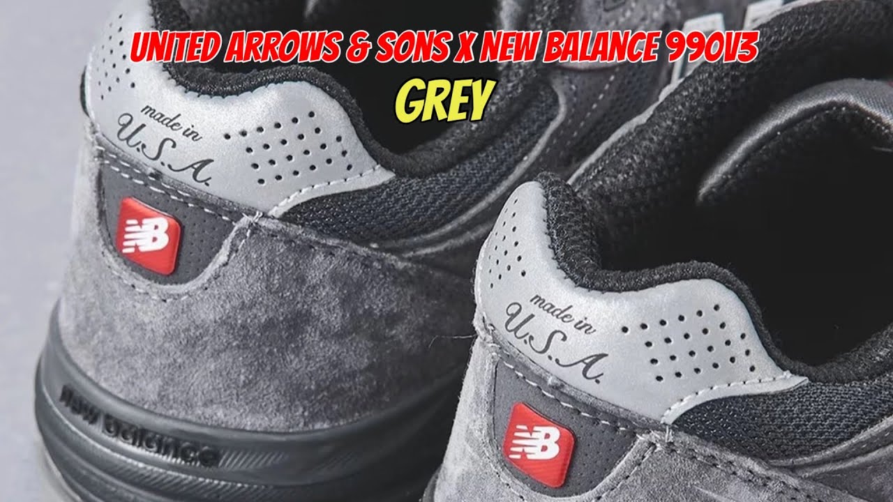 United Arrows & Sons x New Balance 990v3 Grey