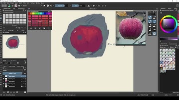 Cold to Warm Palette Maker Demo [Krita Plugin]