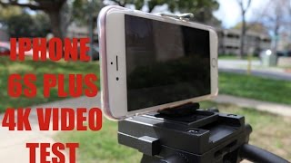 iPhone 6S Plus 4K Video Test
