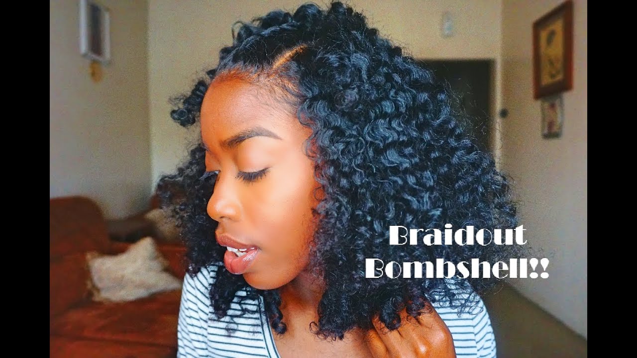Natural Hair - Braidout Bombshell Tutorial!