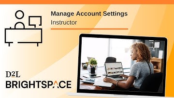 Manage Account Settings | Instructor