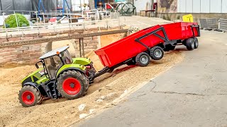 Tractors, Rc Trucks And Rc Machines Work Hard At The Limit