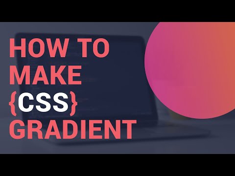 How to make CSS Gradient | Easy gradient circle - CSS