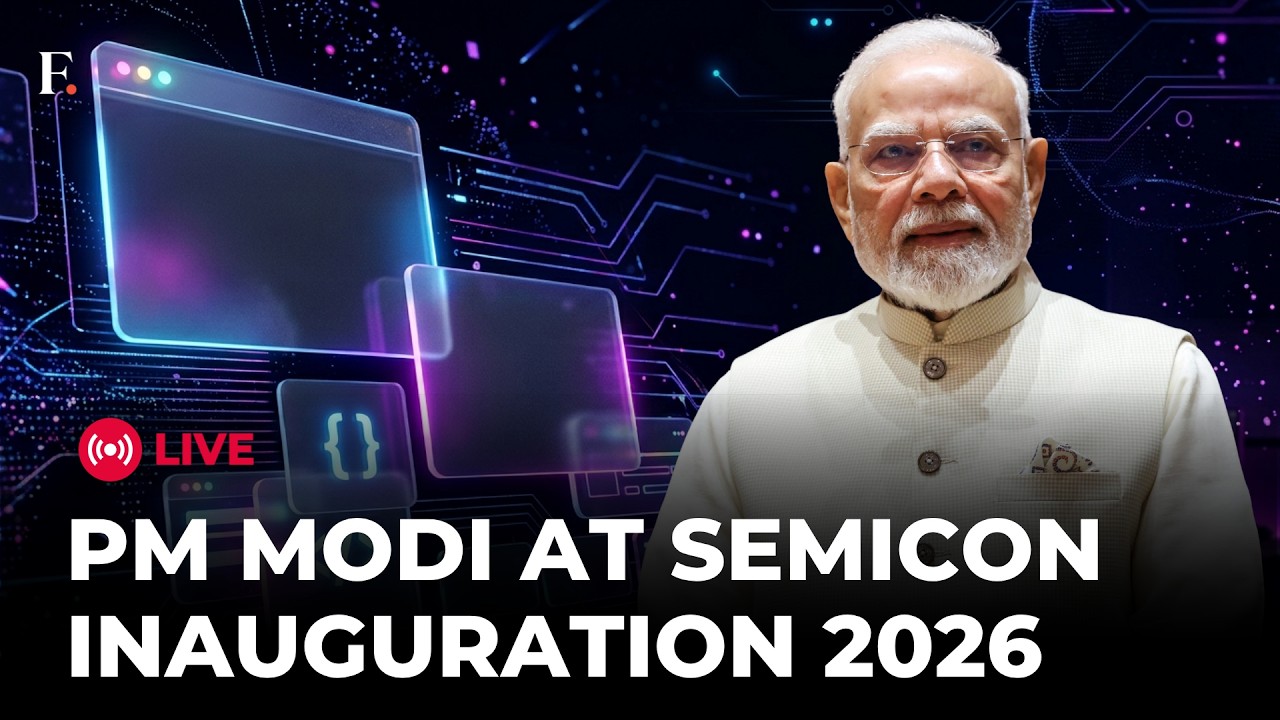 PM MODI LIVE: PM Modi Inaugurates SEMICON India 2026 | India’s Big Chip Manufacturing Push thumbnail