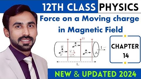 Force on a Moving Charge in Magnetic Field Class 12 Physics