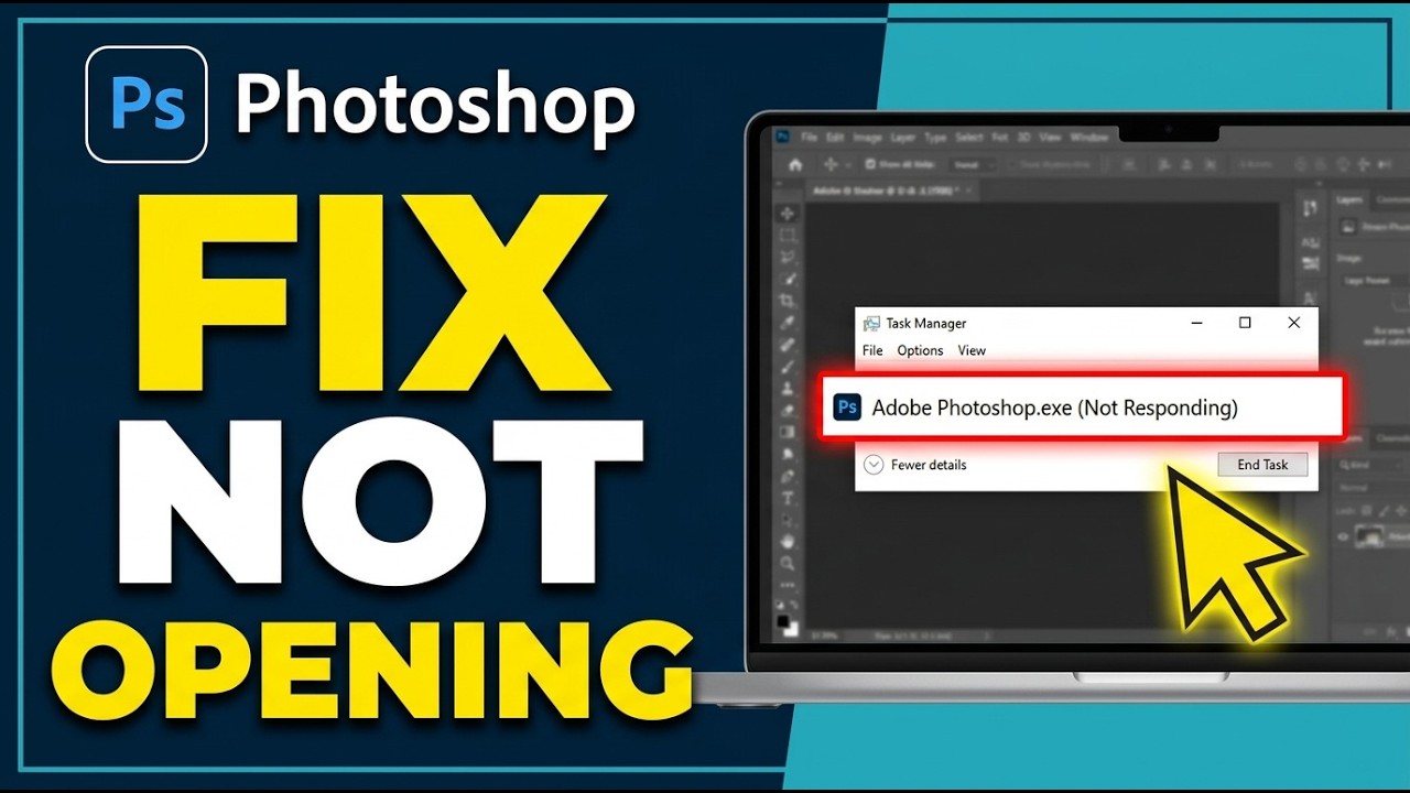 How to Fix Adobe Photoshop Not Opening 2026 (SOLVED!!!) - YouTube