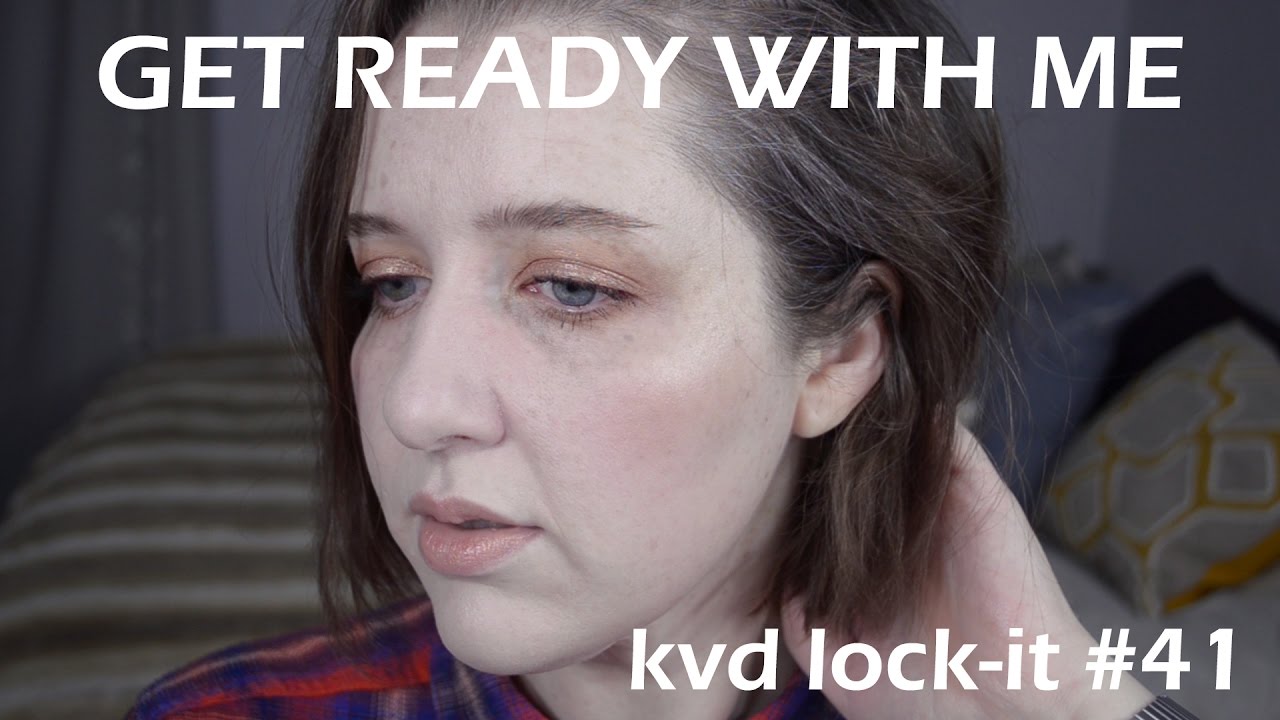 Get Ready with Me - Kat Von D Lock-It shade 41, MAC Tan pigment
