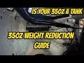 Top 15 Weight Reduction Mods (350z)