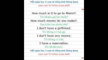 Mỗi ngày học 5 cụm từ tiếng Anh thông dụng 226-230