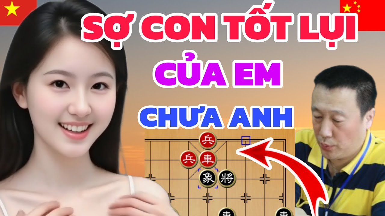 Cờ tướng - EM GÁI VIỆT ra tay tàn độc PHẾ XE chỉ còn con Tốt Lụi cả bàn run sợ
