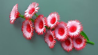 Easy Paper Flowers Flower Making Diy Home Decor