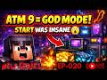 🔴Minecraft ATM 9 | 1 to 100 Days LIVE 😱 | Hindi 01