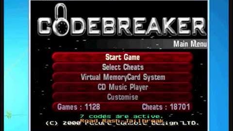 How to use - Gameshark And Codebreaker On PSX Emulator(ePSXe, Psxfin)