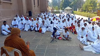 16 . පෙබරවාරි 11 2026 බැරණැස ඉසිපතන මිගදායේ නව මූලගන්ධ විහාරයේ උදෑසන සිල් ඇත්තොන්ට පැවැත් වු දේශනාව.