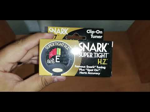 Unboxing Afinador Snark Modelo ST-8HZ para cualquier instrumento de cuerda.