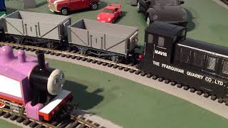 Bachmann Mavis with Bachmann Troublesome Trucks #1, #2, #3, #4 and #5