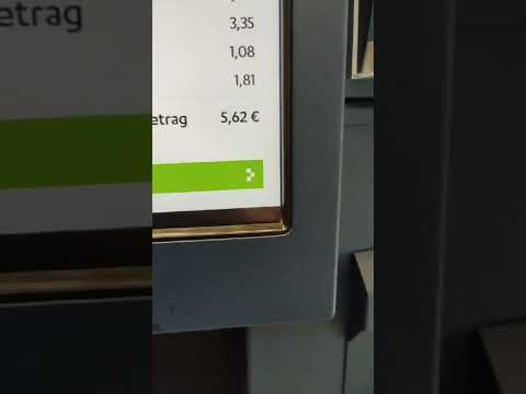 Video: Kann die Bank eine Münzzählmaschine haben?