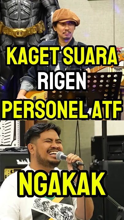 Rigen Nyanyi Semua Vincent & Personel ATF band lainya Ngakak 🤯😂 #shorts #rigen #vincent