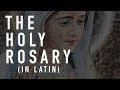 Rosary in Latin (20 Decades w/English Meditations)