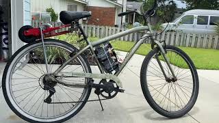 Homemade Electric Bicycle DIY with Razor Scooter