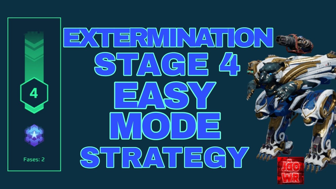 EXTERMINATION STAGE 4 EASY MODE | WAR ROBOTS - YouTube