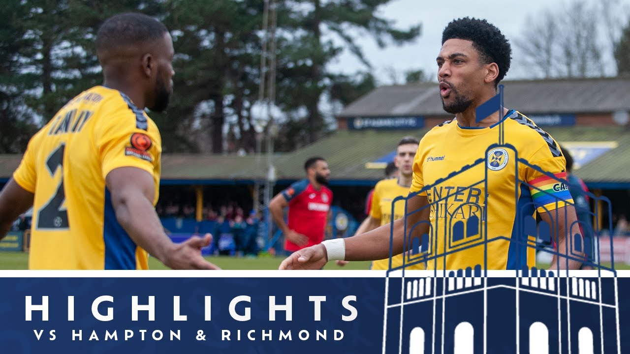 HIGHLIGHTS St Albans City vs Hampton & Richmond National League