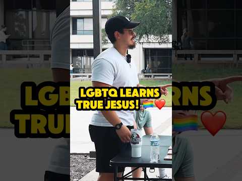 🏳️‍🌈✝️ LGBTQ LEARNS THE TRUE JESUS!