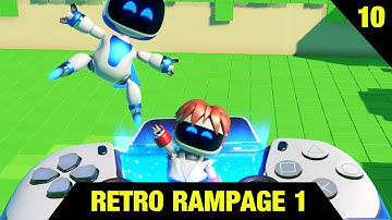 Astro Bot Walkthrough #10: Retro Rampage 1 - Bot Location [4K]