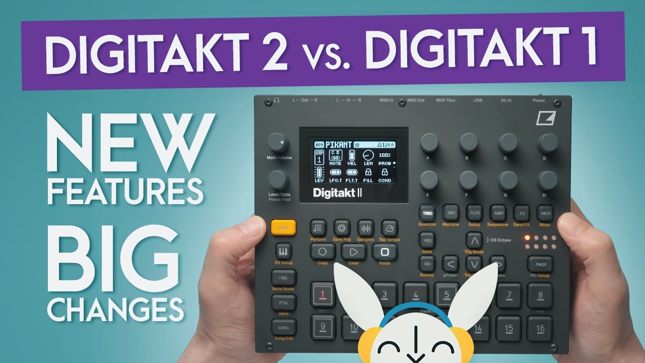 DJ機材 Digitakt II / elektron Elektron Digitakt II – United States