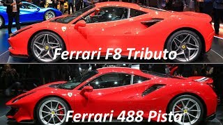 2020 ferrari f8 tributo [4.0 v8 twin-turbocharged 710hp] vs. 2018 488
pista 720hp]