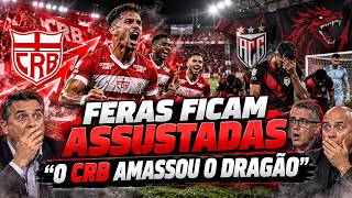 Atlético fez pior jogo da era Roger Silva diante do CRB?