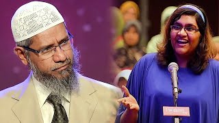 Islam is Devil Worship Christian Girl vs Dr Zakir Naik Question Answer