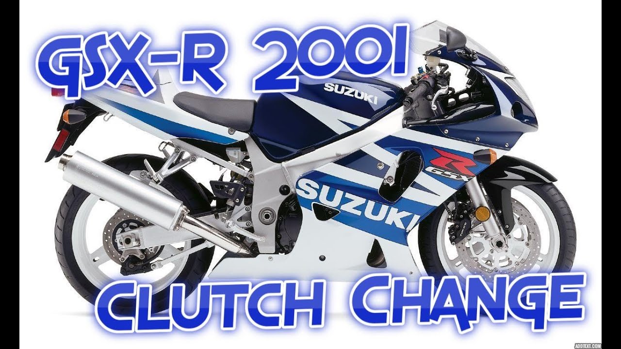 GSXR Clutch Change How to Guide Tutorial Suzuki 2001 Gixxer 600cc