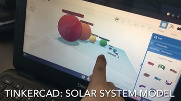 Using Tinkercad to model planets