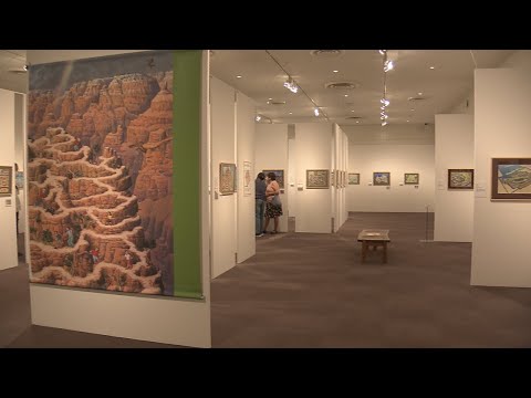 遊び心あふれる隠し絵「時の迷路」香川元太郎さん 城を鳥瞰図と断面図