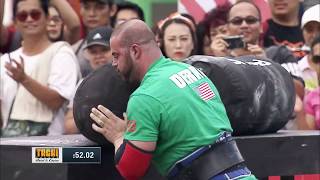Adam Derks Takes A Tumble I Load & Carry | 2018 World's Strongest Man