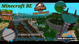 Minecraft BE: Fallen Jurassic world Resort V.1.2 (Rebuild version) With Download link. screenshot 3