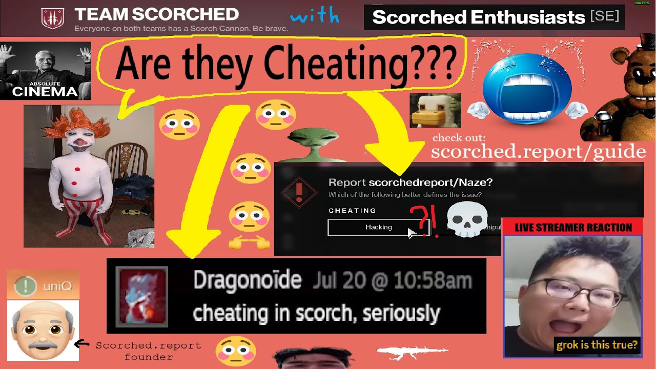 so you finally queued team scorched?