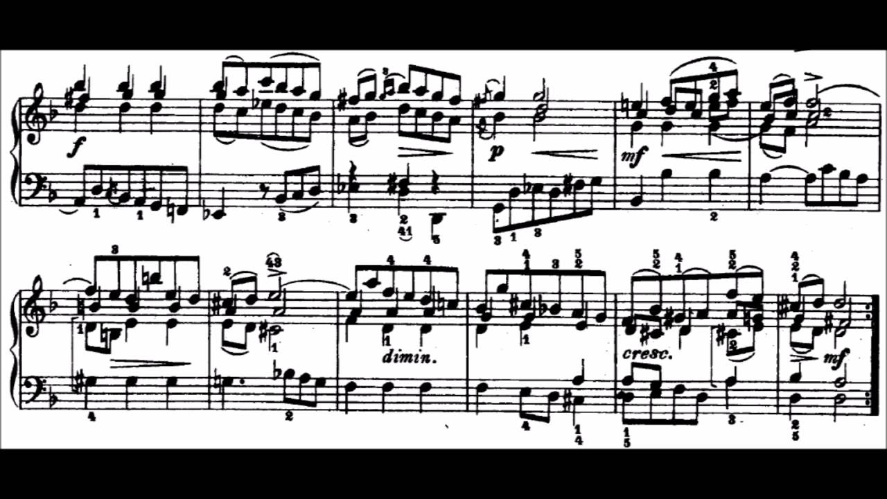 J S Bach French Suite no 1 in d minor BWV 812 Sarabande Ingrid Haebler