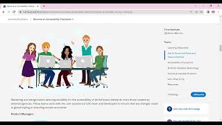 Details Accessibility Basics Module | Learn about Accessibility | Become a Accessibility Champion | Guide