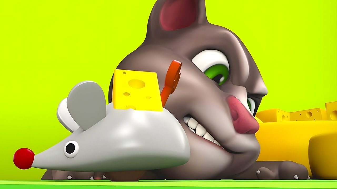 Sinir Bozan Fare! | Konuşan Tom ve Arkadaşları | WildBrain Cockular