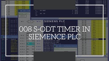 008 S ODT TIMER in Siemens PLC. How to Work S-ODT Timer in Siemens PLC Simple Basic Function work..