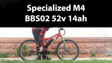 Custom E-bike Build: Specialized M-4 Bafang BBS02 Mid Drive