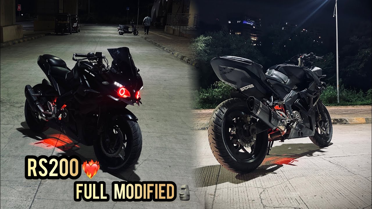 Rs 200 full modified with exhaust ❤️‍🔥💀| #vlog #subscribe 