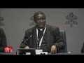 Briefing-XVIe Assemblée générale ordinaire du Synode des Évêques, 22 octobre 2024