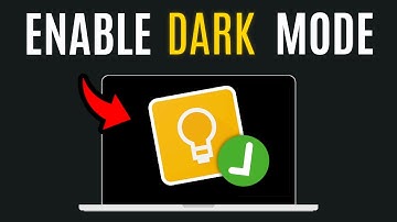 How to Enable Dark Mode in Google Keep