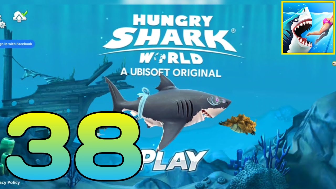 Hungry Shark - gameplay walkthrough - part 38 (android) - YouTube